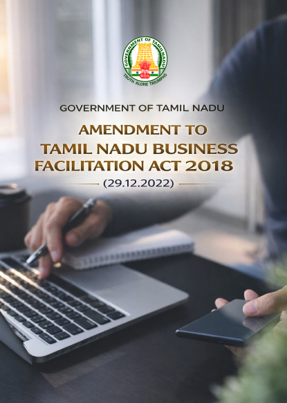 Amendment to Tamil Nadu Business Facilitation Act 2018 (29.12.2022)