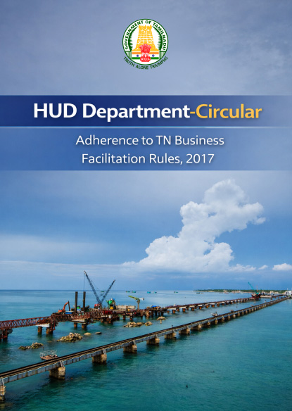 HUDD Department-Circular - Adherence to TN Business Facilitation Rules, 2017