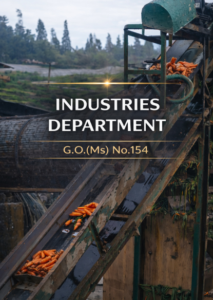 Industries Department G.O.(Ms) No.154 — Tamil Nadu policy