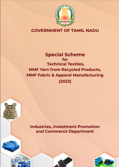 Special Scheme for Technical Textiles, MMF Yarn from Recycled Products, MMF Fabric & Apparel Manufacturing (2023)